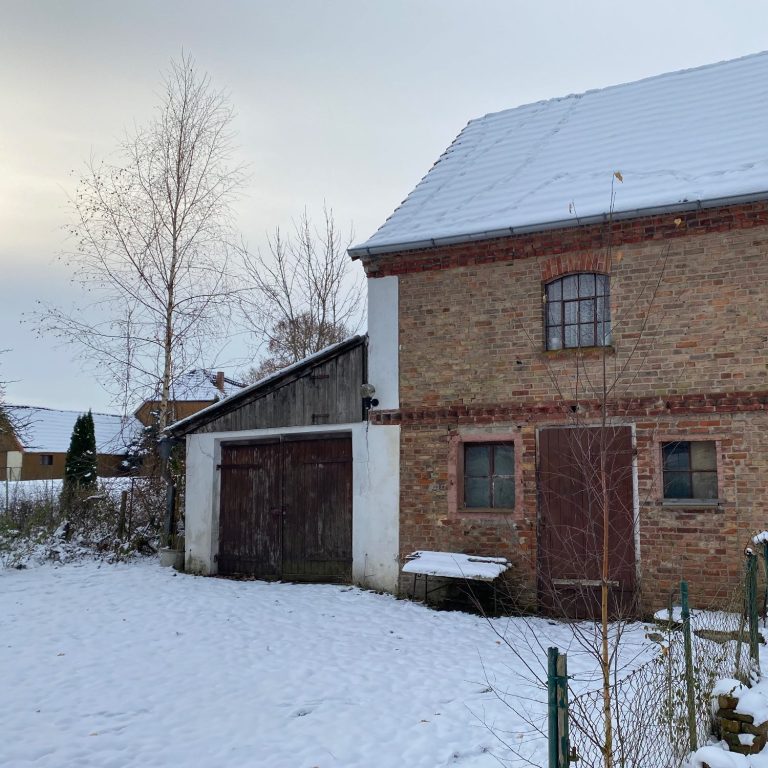 Nosse Kulturtreff im Schnee in Nossendorf